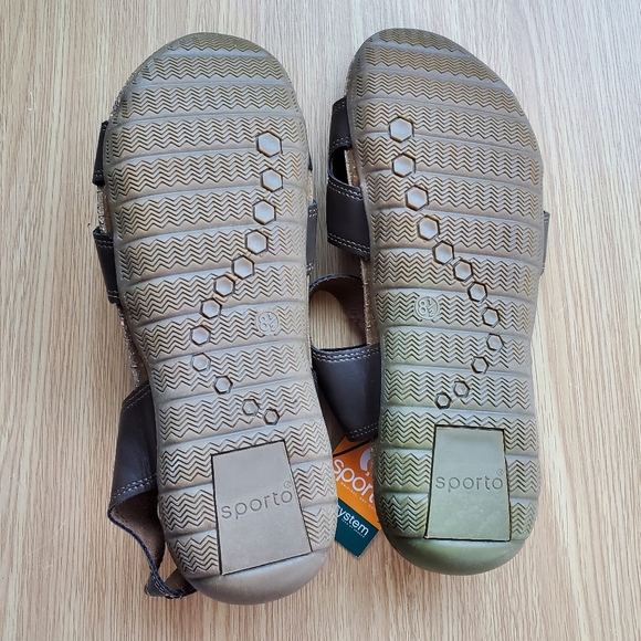 Sporto Ecosystem Tech Adjustable‎ Strap Sandals Size 8.5 NWT - Picture 9 of 9